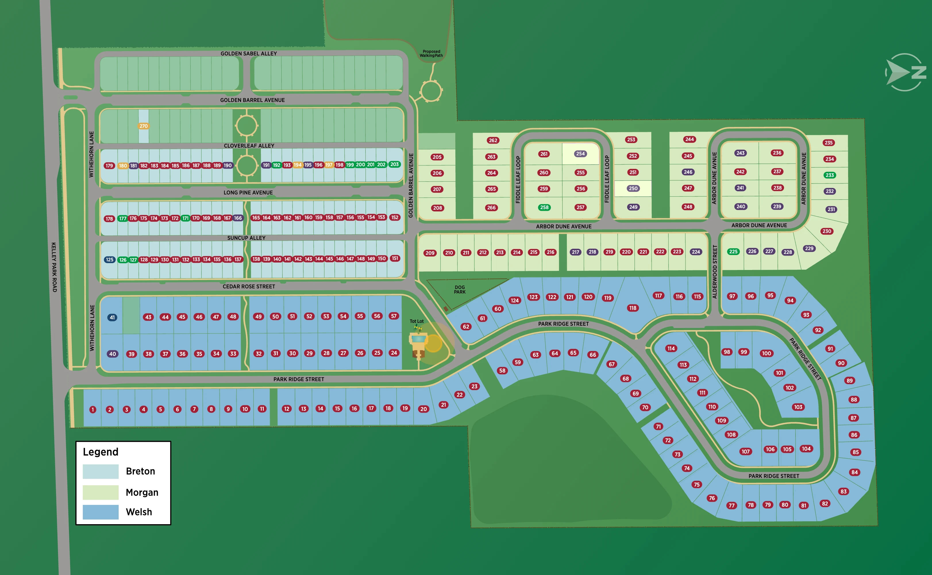 Oaks at Kelly Park Site Plan